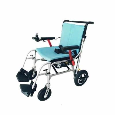2020 Medical Equipment Lightweight Foldable Power Wheelchair for Disabled