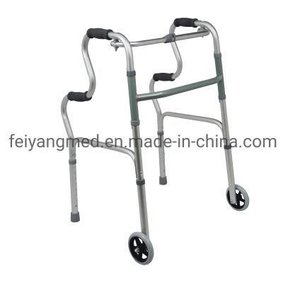 Disabled Toilet Shower Chair Aluminum Commode with Wheels
