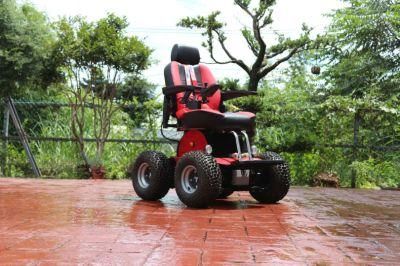 Across Both Sides Aluminium Alloy Electric Mobility Scooter Stairclimbing Wheelchairs
