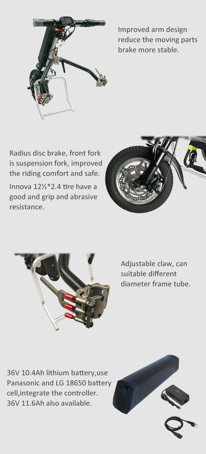 Alloy Aluminum Electric Wheelchair Conversion Kit