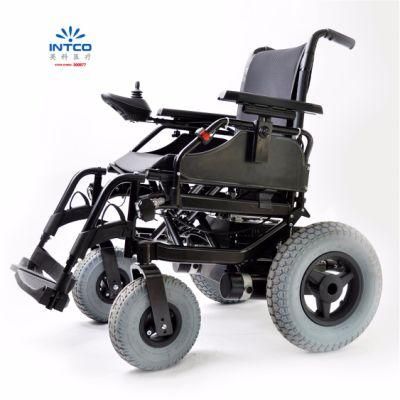 Medical Products Folding Electric Wheelchair Adapted to Various Roads