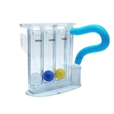 Hot Selling Lung Exerciser Three Balls Spirometer for Breathing Training