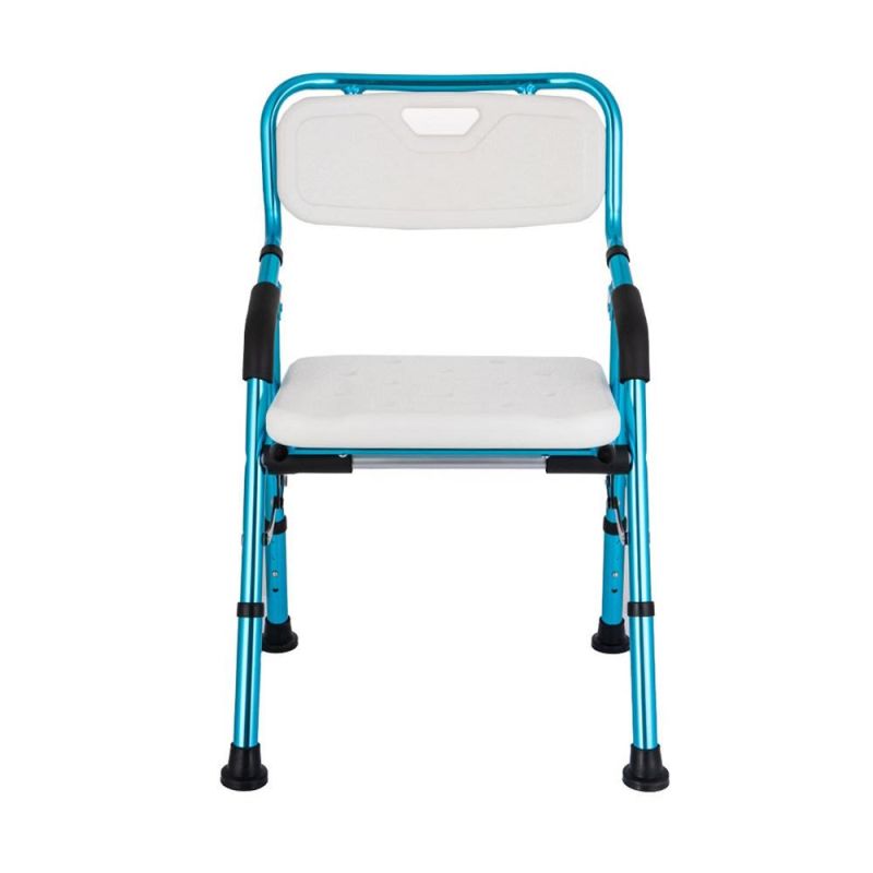 Home Care Bathroom Safety Equipment Medical Adjustable Aluminum Shower Chair