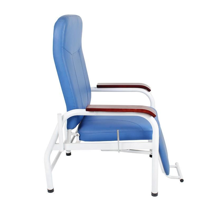 HS5804 Hospital Adjustable Transfusion Recliner Chair with Storage Basket Footrest