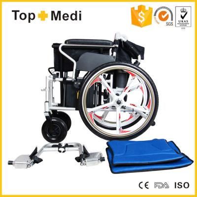 Topmedi Five Fork Wheel Foldable Detachable Power Electric Wheelchair Prices