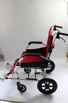 Foshan Light Weight Manual Folding Aluminum Economic Cheapest Wheelchair Price