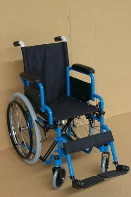 Reclining Wheelchair Folding Commode Wheel Chair with Bucket Outdoor Nursing for Patient Manual