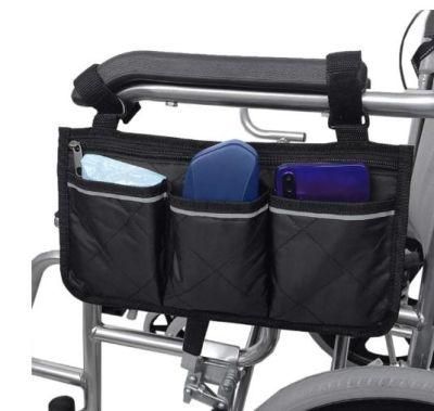 Wheel Chair Walker Wheelchair Armrest Storage Bag