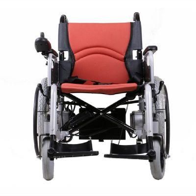 Rehabilitation Therapy Supplies Foldable 300W Mobility Electric Wheelchair