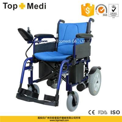 Hospital Equipment Foldable Folding Disabled Power Electric Wheelchair