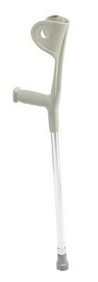 Height Adjust Alloy Cane Plastic Hand Grip Medically Adjustable Aluminum Forearm Elbow Crutches Aluminum Walking Stick Crutch