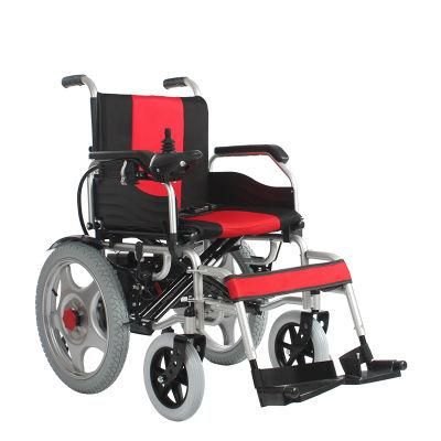 Cheap Disabled Medical Rehabilitation Equipment Motorized Folding Power Electric Wheelchair