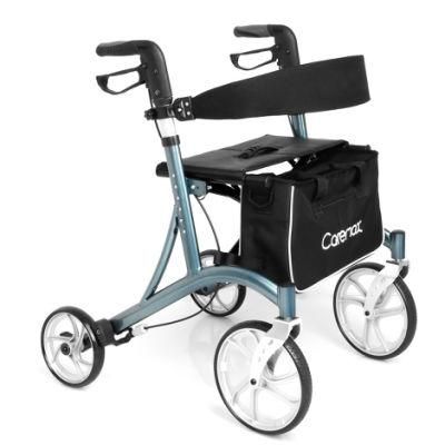 Medical Equipment Outdoor Aluminum Rollator Walker for Elderly