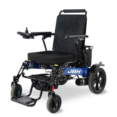 Detachable Rear Frame Set Design Aluminium Electric Folding Wheelchair