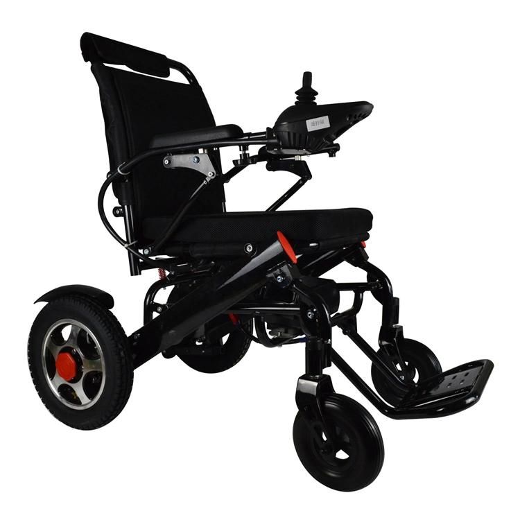 Disabled and Old People Use Lightweight Portable Power Electric Wheelchair