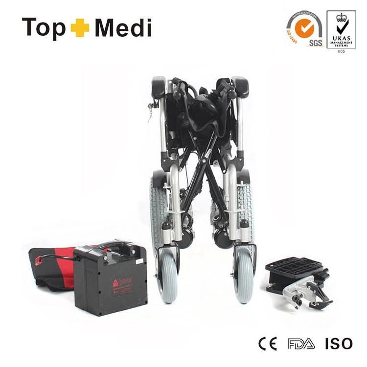 Cheap Disabled Medical Rehabilitation Equipment Motorized Folding Power Electric Wheelchair