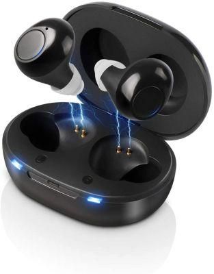 Rechargeable Sound Amplifiers with Portable Charging Case