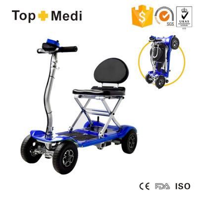 4 Wheel Lightweight Easy Folding Electric Mobility Scooter Tew039