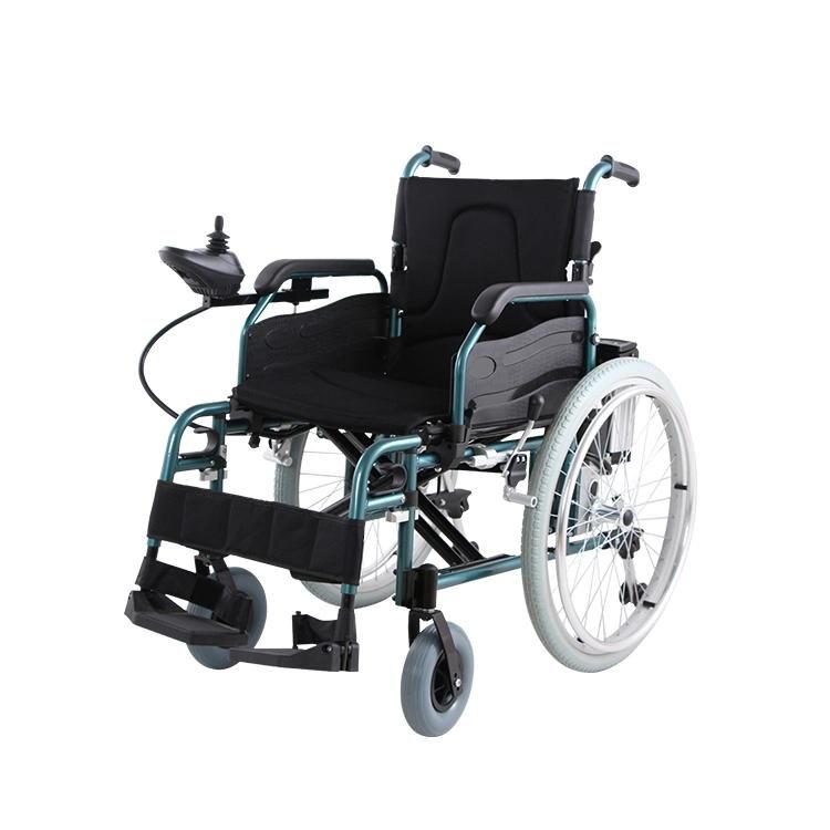 Fashion Design Aluminum Electric Power Wheelchair with Pg Controller