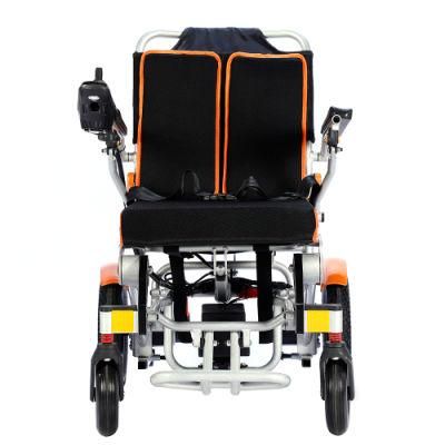 New Trending Disable Used Portable Foldable Lightweight Cheap Price Folding Power Wheelchair Motorized Electric Wheelchair