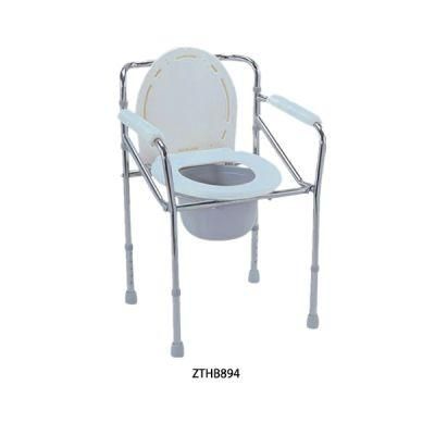 Light Bathroom Seat Plastic Toilet Aluminum Alloy Frame Commode Chair Disable Toilet Chair Living Room Aluminum Commode Chair