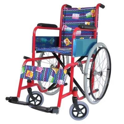 Aluminium Alloy Detachable Lightweight Kids Children Wheelchairs