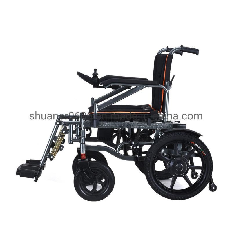 (Shuaner N-40) New Foldable Lightweight Health Equipment Power Wheelchair