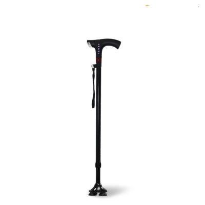 Handicapped Health Care Electric LED Light Intelligent Radio Folding Walking Cane Stick