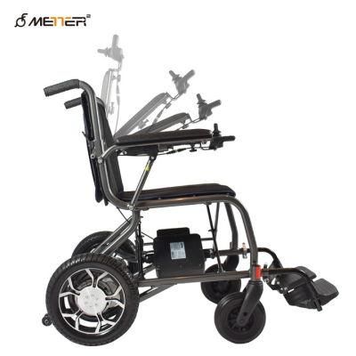Lightweight Mobility Aid Folding Electric Wheelchair