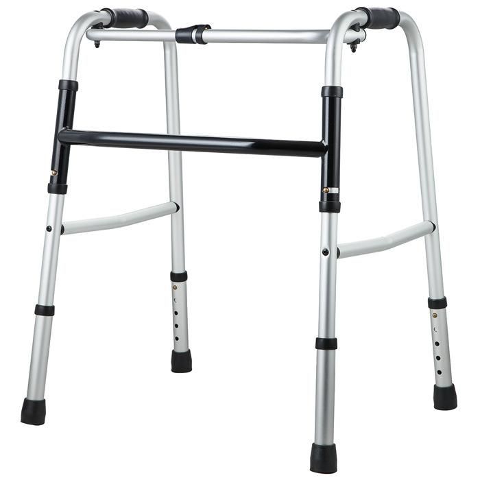 Rollator Walker Middle Child/ Child′ S Single Button Aluminum Walker Frame