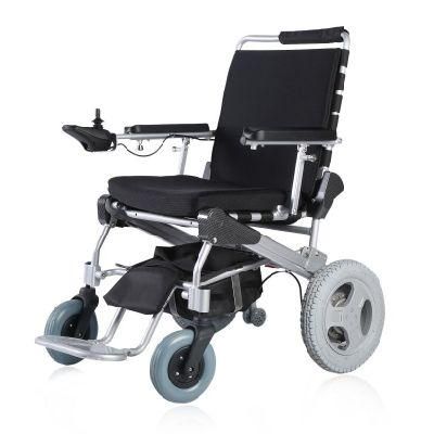 Golden Motor 12 Inch Rear Wheel E-Throne Lightweight Electric Power Wheelchair with Ce Certificate