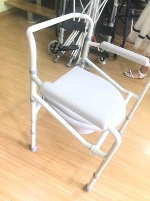 Cheap Price ISO Approved Aluminum Wheelchair for Disabled People Commode Parts Chair Bme 668