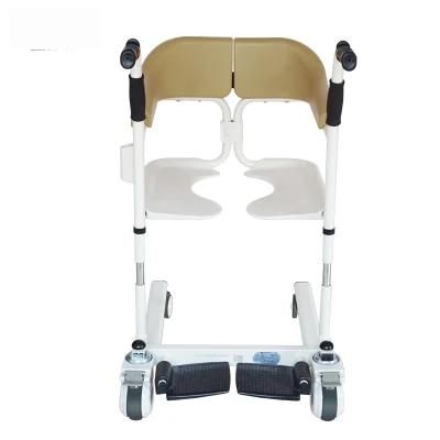 Lightweight Adjustable Bath Shower Transfer Toilet Wheelchair Commode