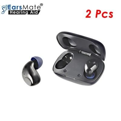 Rechargeable Hearing Aid Mini Bluetooth Non-Programmable Analog Voice Hearing Aid Hearing Aid Adult Elderly Deaf Hearing Aid Products