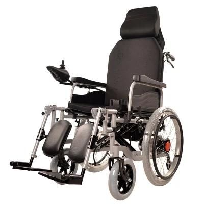 Motor Wheel Chair Folding Handicapped Electric Lightweight Wheelchair
