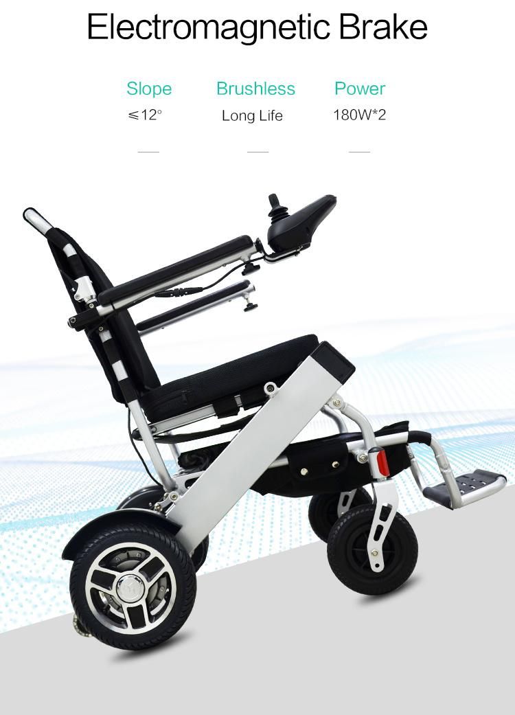 D06 Power Whyeelchair and Foldable Easy Carry with Flght