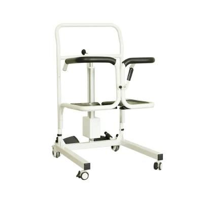 Medical Disabled Electric Lifting Transfer Wheel Chair Shower Commode