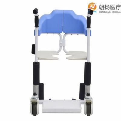 Electric Lift Patient Transfer Commode Chair Cy-Wh202e
