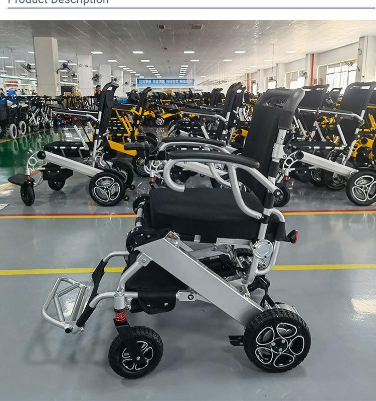 Hot Selling Electronic Wheelchair Lightweight Electric Wheelchair for Disabled People