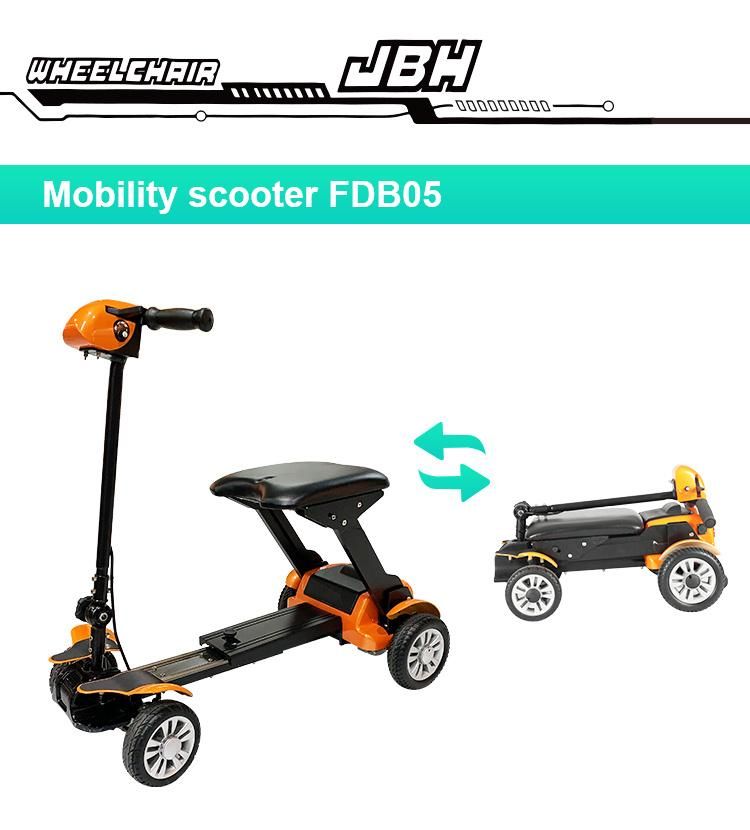 Lithium Battery 120W Folding Electric Scooter with FDA, Ce