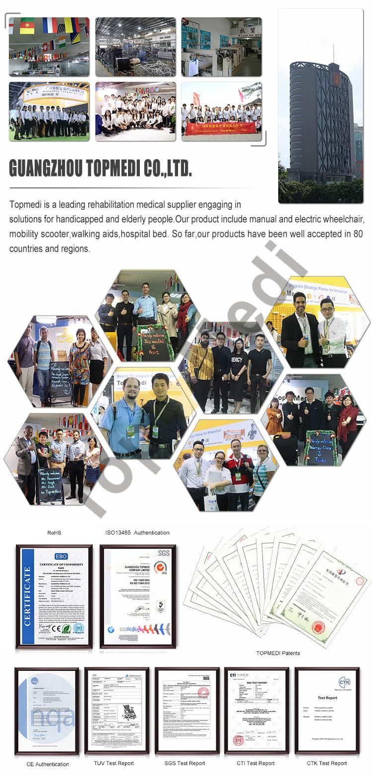 2021 Medical Lightweight Manual Wheelchair for Cerebral Palsy Children