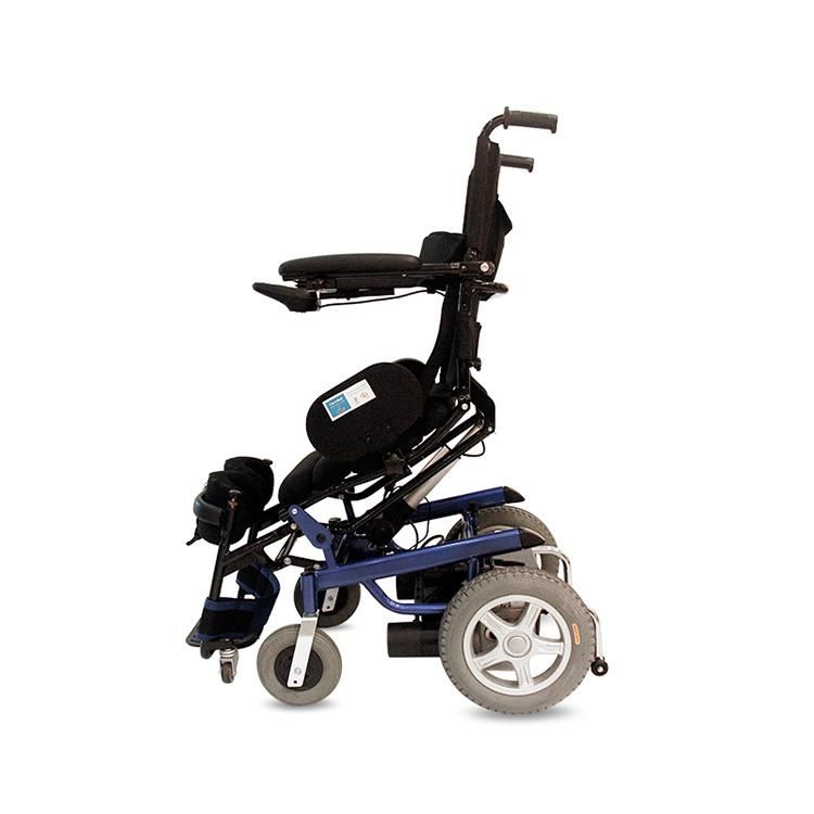 Lightweight Standing Aluminum Alloy Folding Walking Aid Electric Wheelchair for Disabled