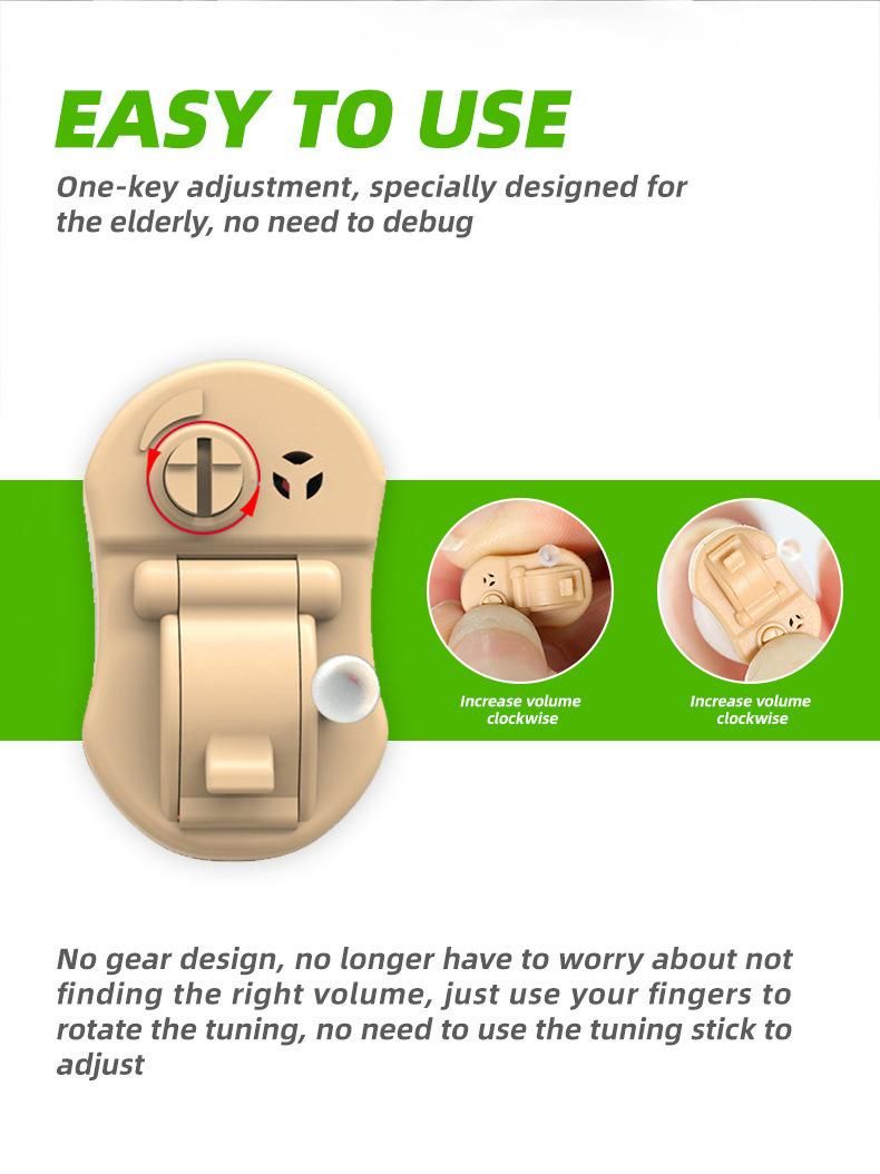 Behind The Ear Style Best Price Loud Clear Hearing Aid Devices