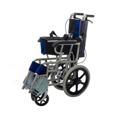 Manual Drive Light Weight Adjustable Economic Folding Wheelchairs