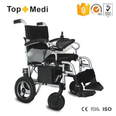 Topmedi Handicapped High Performance Foldable Power Electric Wheelchair China