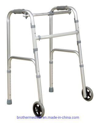 Aluminum Foldable Walker Rollator for Hospital