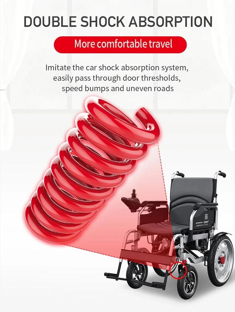 Customized Electric Ghmed Standard Package China Power Wheelchair Wheel Chair