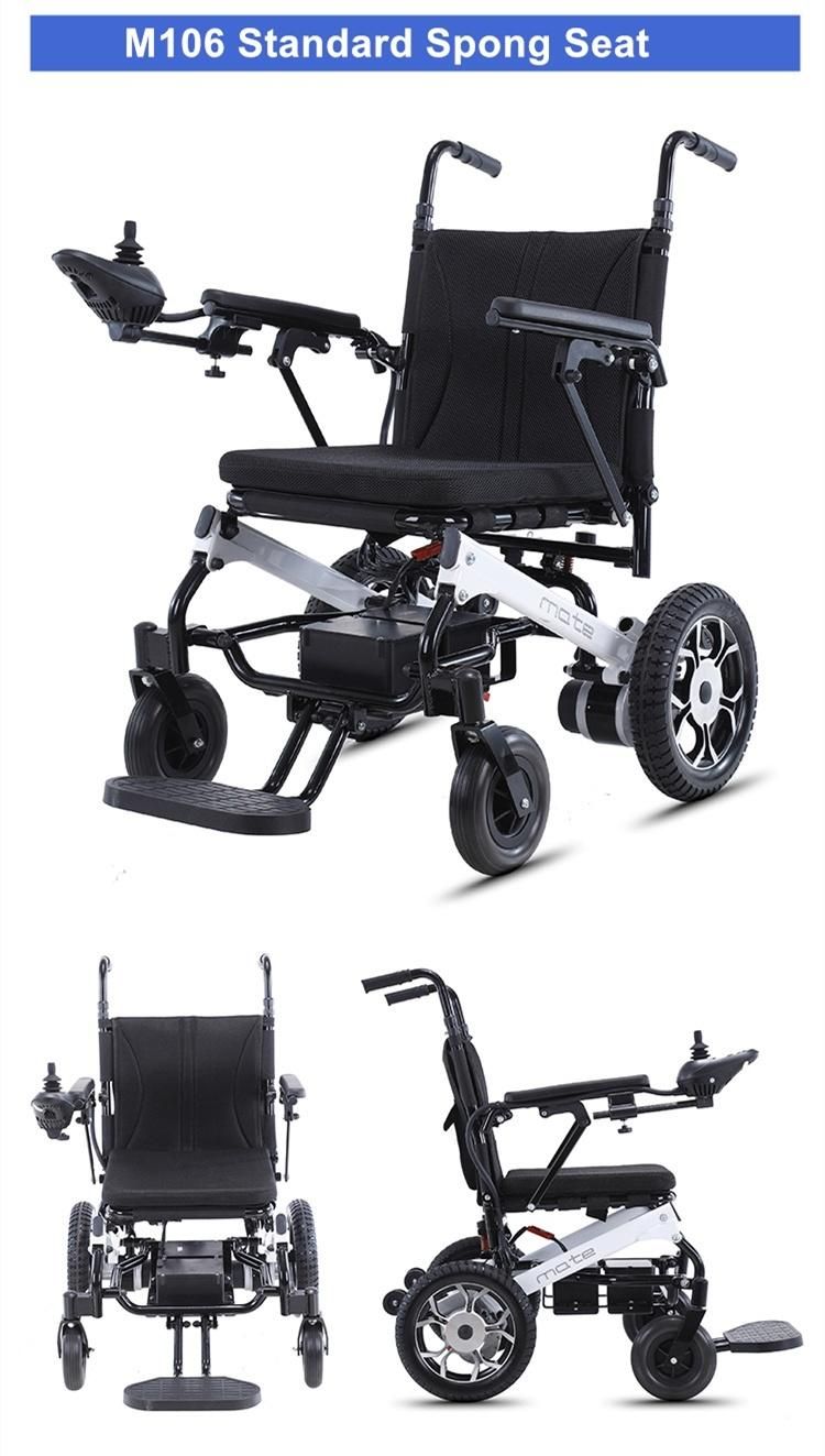 Easy Taking Handicapped Light Folding Electric Power Wheelchair