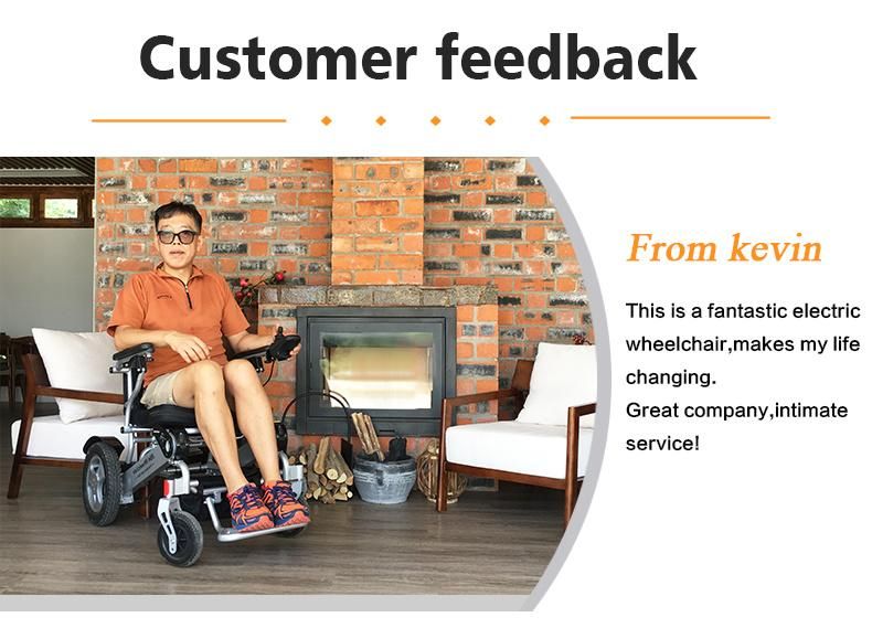 Travel Powered Wheelchair with Lithium Battery