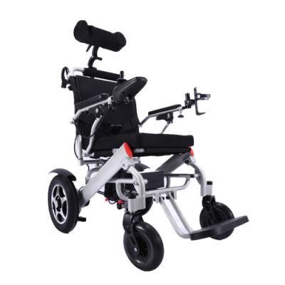 Travel Light Foldable Brush Motor Electric Wheelchair